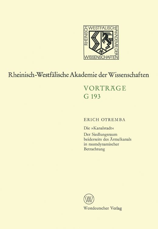 Produktbild: Die &raquo;Kanalstadt&laquo;