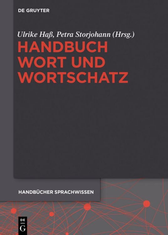 Produktbild: Handbuch Wort und Wortschatz