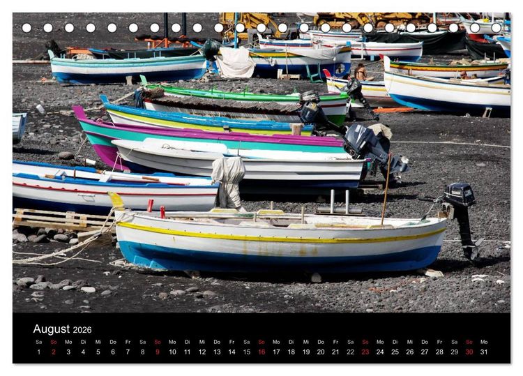 Produktbild: Kalabrien: Wo die Sonne Urlaub macht (Tischkalender 2026 DIN A5 quer), CALVENDO Monatskalender