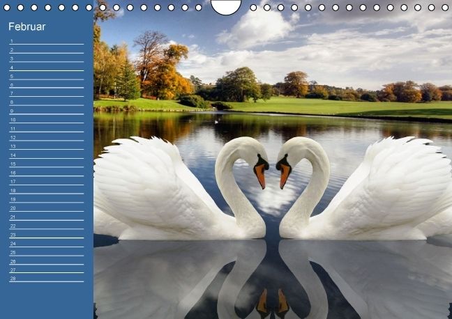 Produktbild: Botschaften mit Herz! (Wandkalender immerw&auml;hrend DIN A4 quer)