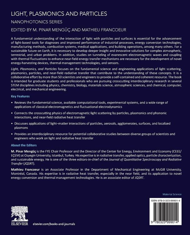 Produktbild: Light, Plasmonics and Particles
