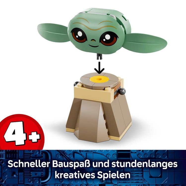 Produktbild: LEGO Star Wars 75443 Grogus Zuhause, Spielzeug f&uuml;r Kinder ab 4 Jahre