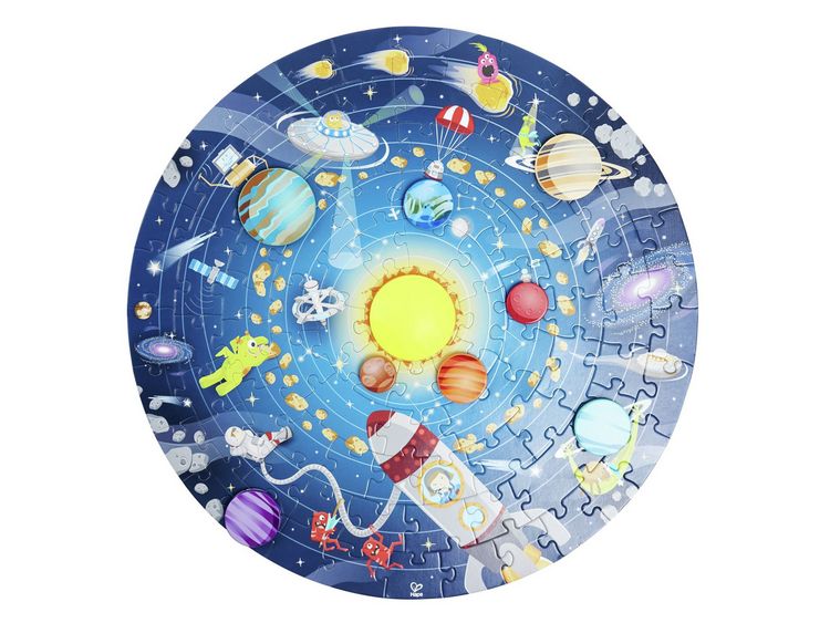 Produktbild: Puzzle "Sonnensystem" / 93 Teile