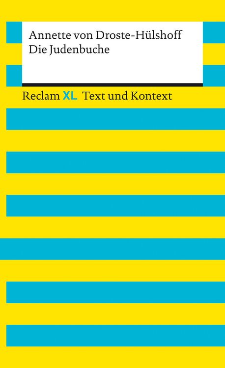 Produktbild: Die Judenbuche. Textausgabe mit Kommentar und Materialien