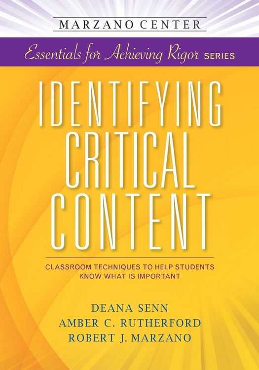 Produktbild: Identifying Critical Content