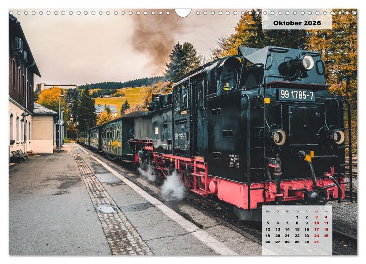 Produktbild: Oberwiesenthal und der Fichtelberg im Erzgebirge (Wandkalender 2026 DIN A3 quer), CALVENDO Monatskalender