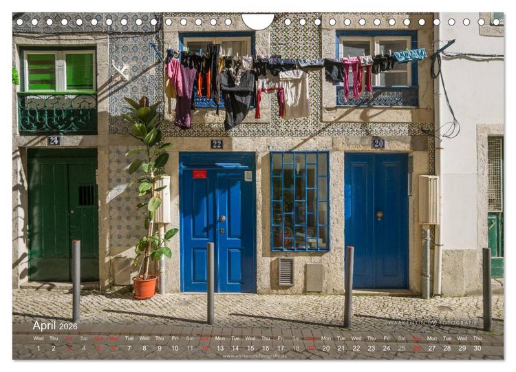Produktbild: Magic Lisbon (Wall Calendar 2026 DIN A4 landscape), CALVENDO 12 Month Wall Calendar