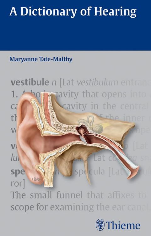 Produktbild: A Dictionary of Hearing