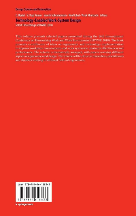 Produktbild: Technology-Enabled Work-System Design