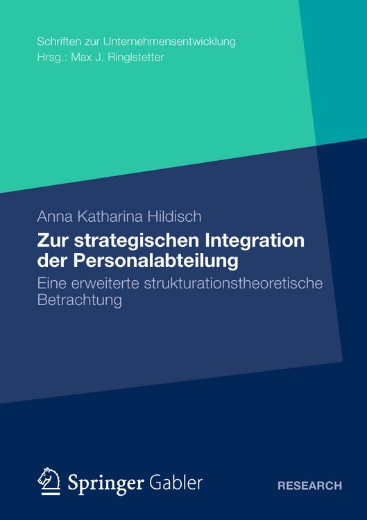 Produktbild: Zur strategischen Integration der Personalabteilung
