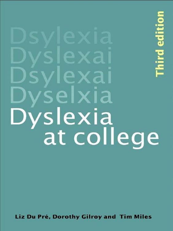 Produktbild: Dyslexia at College