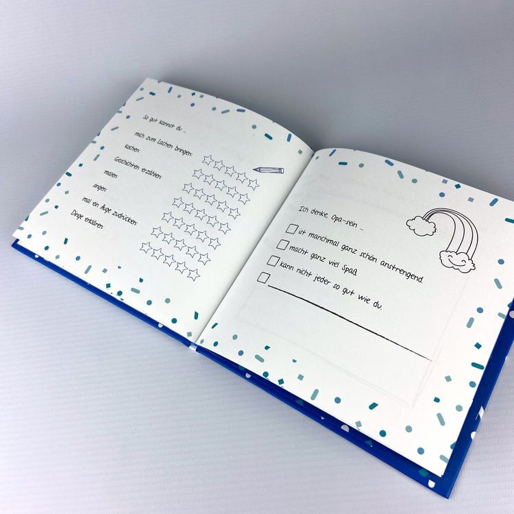 Produktbild: Opa, ich habe ein Buch f&uuml;r dich geschrieben &ndash; Version f&uuml;r Kinder