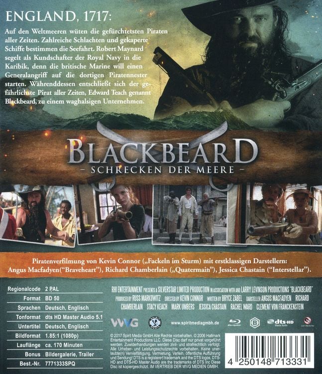 Produktbild: Blackbeard - Schrecken der Meere - Ungeschnittene Langfassung