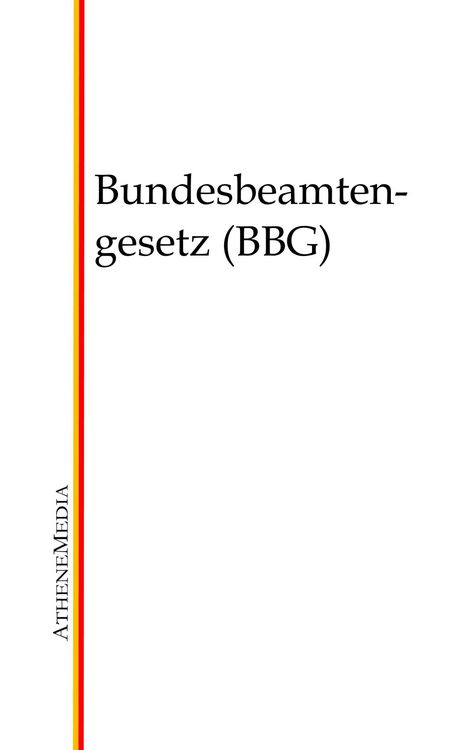 Produktbild: Bundesbeamtengesetz (BBG)