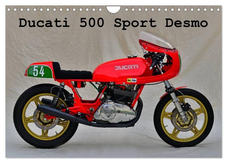 Produktbild: Ducati 500 Sport Desmo (Wandkalender 2026 DIN A4 quer), CALVENDO Monatskalender
