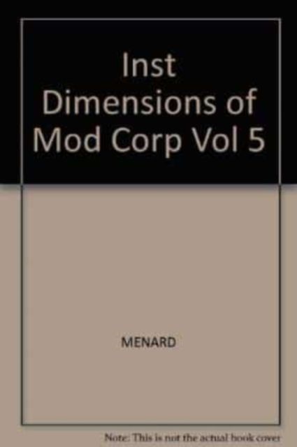 Produktbild: Inst Dimensions of Mod Corp Vol 5