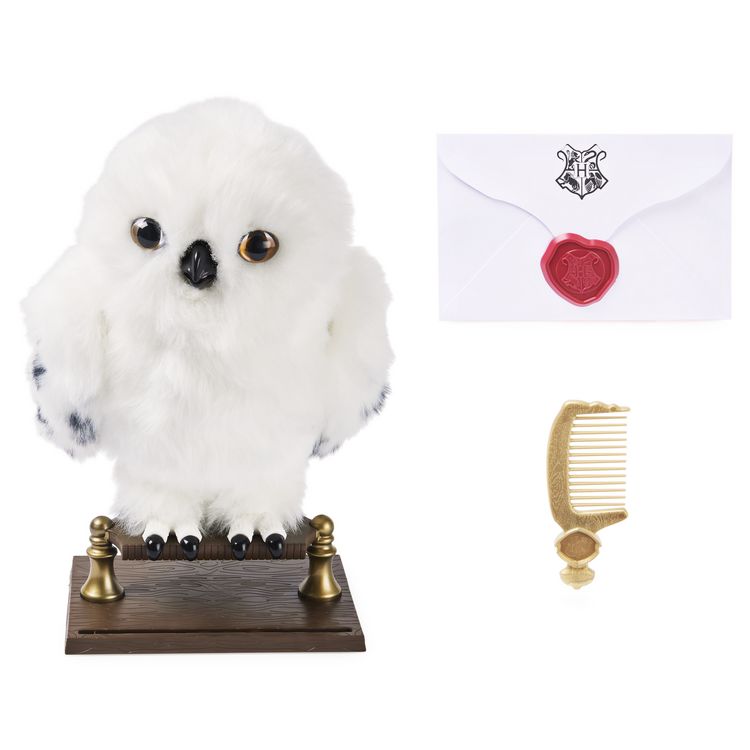 Produktbild: Harry Potter - Interaktive Pl&uuml;sch-Eule Hedwig mit &uuml;ber 15 Ger&auml;uschen und Bewegungen