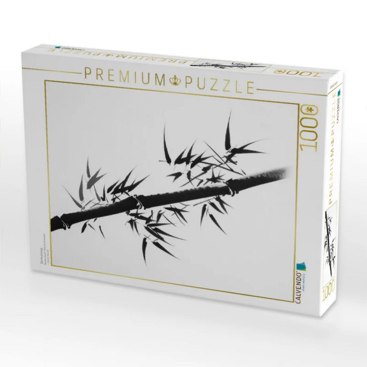 Produktbild: CALVENDO Puzzle Bambuszweig | 1000 Teile Lege-Gr&ouml;&szlig;e 64x48cm Foto-Puzzle f&uuml;r gl&uuml;ckliche Stunden