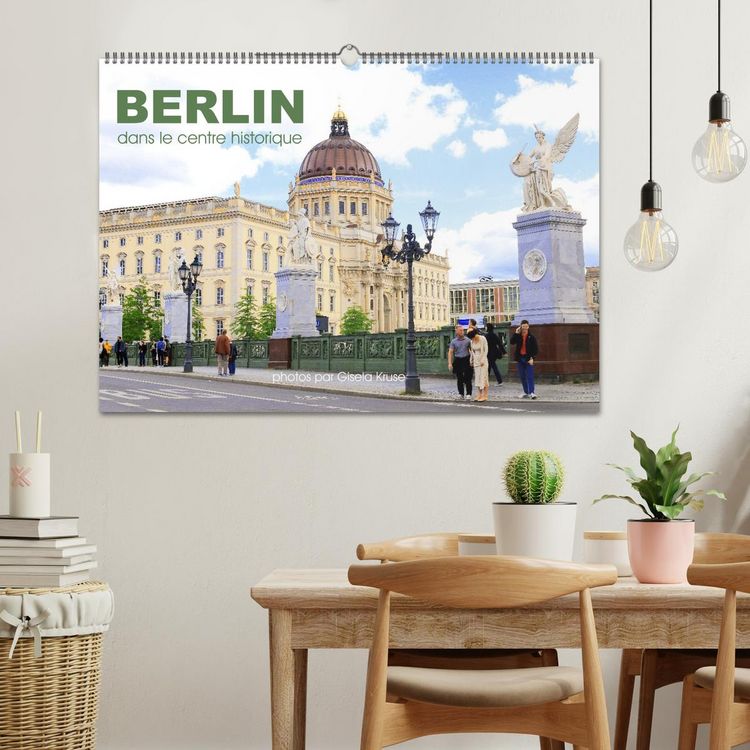 Produktbild: Berlin - dans le centre historique (Calendrier mural 2027 DIN A2 vertical), CALVENDO calendrier mensuel