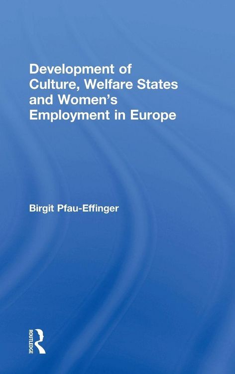 Produktbild: Development of Culture, Welfare States and Women's Employment in Europe