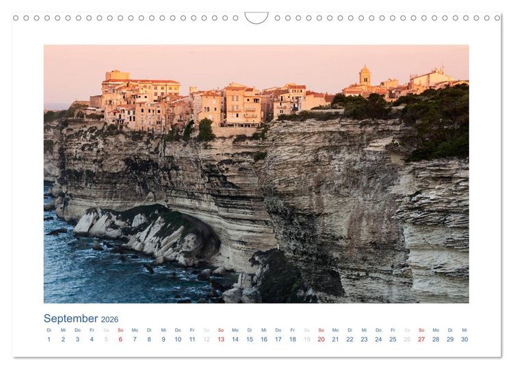 Produktbild: Korsika 2026 (Wandkalender 2026 DIN A3 quer), CALVENDO Monatskalender