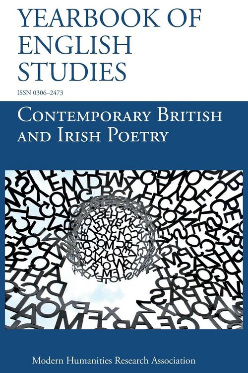 Produktbild: Contemporary British and Irish Poetry (Yearbook of English Studies (51) 2021)
