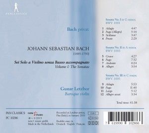 Produktbild: J. s. Bach: Sei solo a violino senza basso accompa