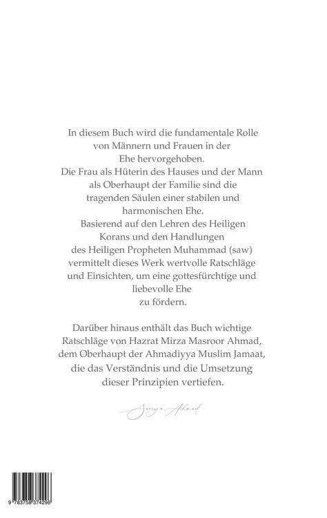 Produktbild: Die Ehe als Seelenfrieden