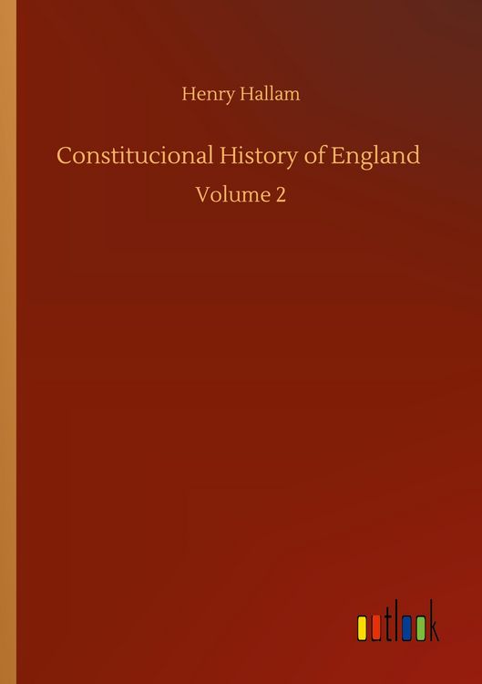 Produktbild: Constitucional History of England