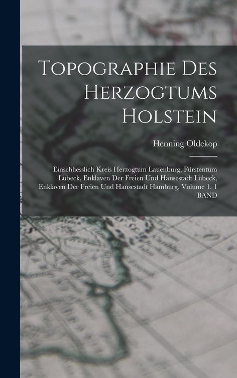 Produktbild: Topographie Des Herzogtums Holstein