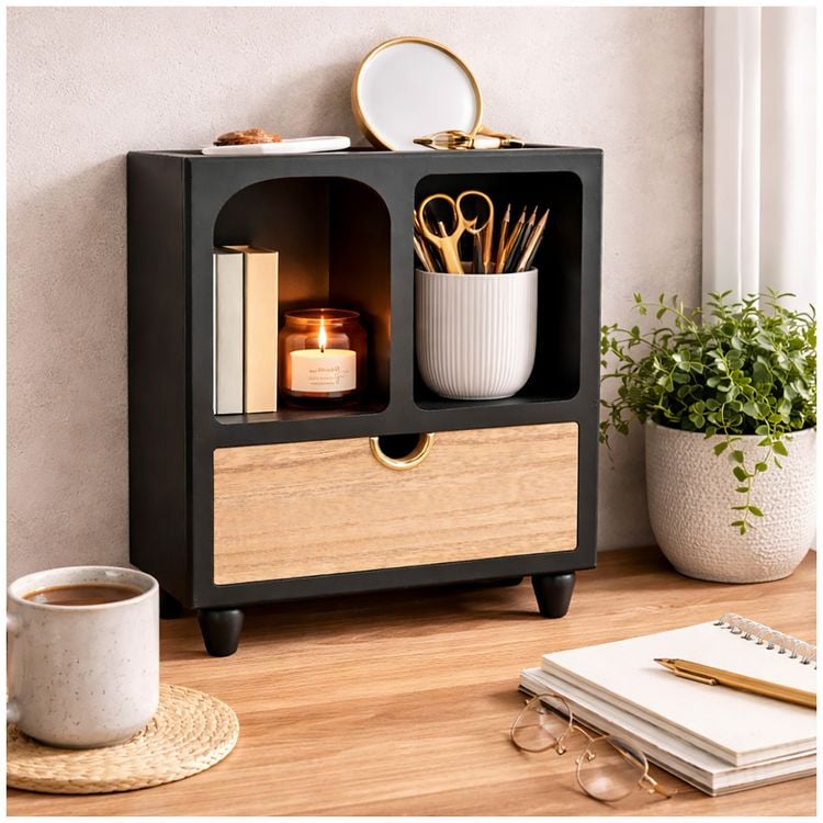 HTI-Living Minikommode mit Schublade MDF Aufbewahrungsschrank mit offenen  Fchern kaufen
