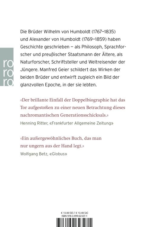 Produktbild: Die Br&uuml;der Humboldt