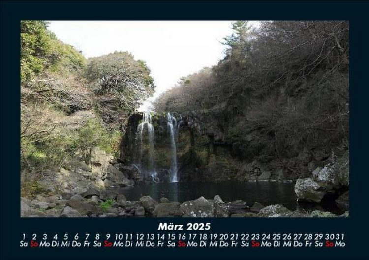 Produktbild: Wasserf&auml;lle 2025 Fotokalender DIN A5