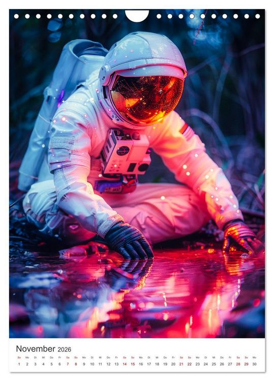 Produktbild: Explorer - Die Entdeckung des Alls (Wandkalender 2026 DIN A4 hoch), CALVENDO Monatskalender