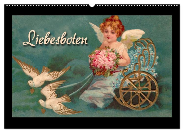 Produktbild: Liebesboten (Wandkalender 2026 DIN A2 quer), CALVENDO Monatskalender