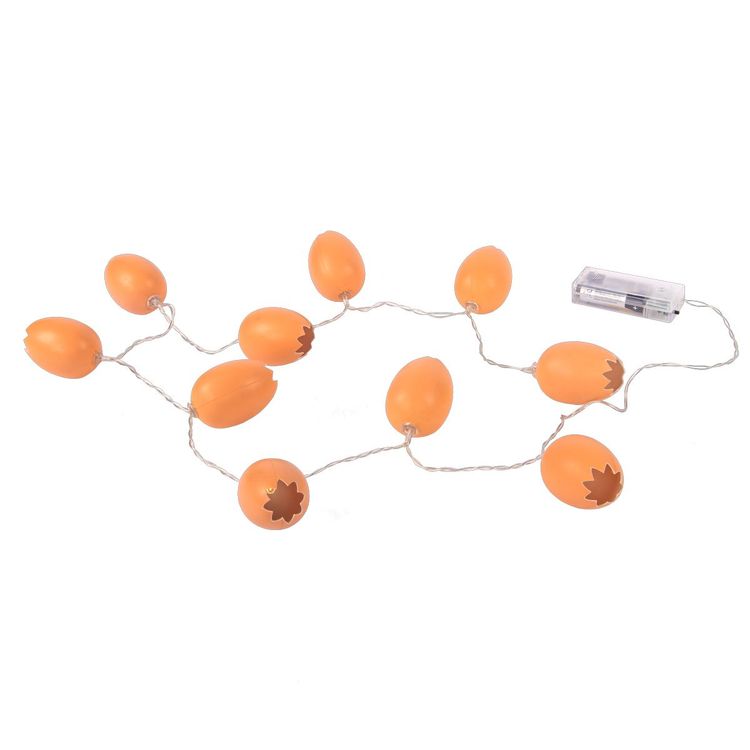 Produktbild: Idena Lichterkette Ostereier 10 LED warmweiß batteriebetrieben 5x120cm für Innen
