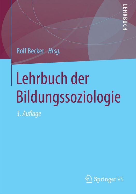 Produktbild: Lehrbuch der Bildungssoziologie