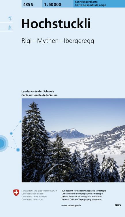 Produktbild: 435S Hochstuckli Schneesportkarte