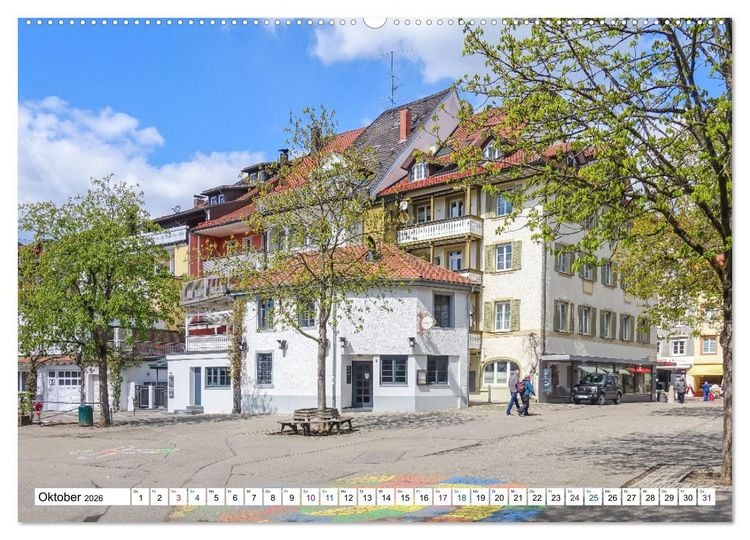 Produktbild: Waldshut - schmuckes Hochrhein St&auml;dtle (hochwertiger Premium Wandkalender 2026 DIN A2 quer), Kunstdruck in Hochglanz