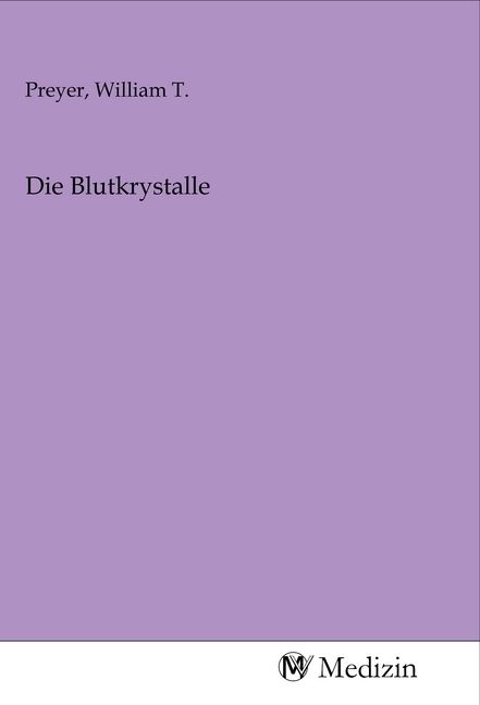 Produktbild: Die Blutkrystalle