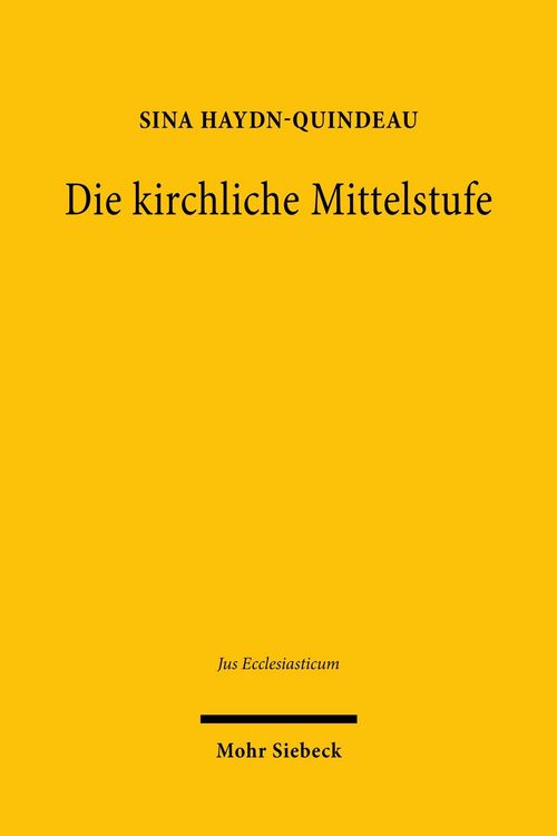 Produktbild: Die kirchliche Mittelstufe