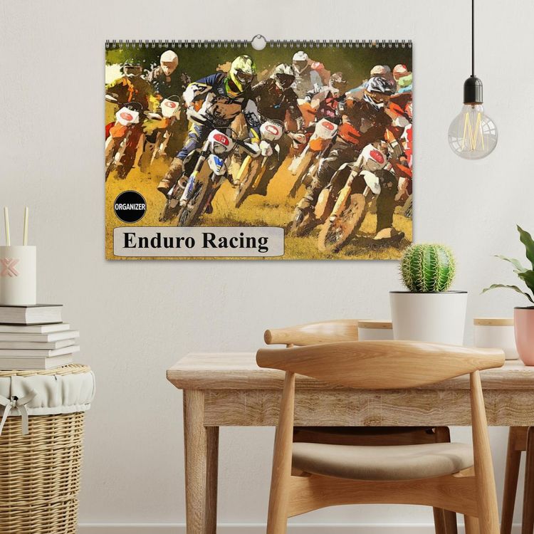 Produktbild: Enduro Racing (Wall Calendar 2026 DIN A3 landscape), CALVENDO 12 Month Wall Calendar