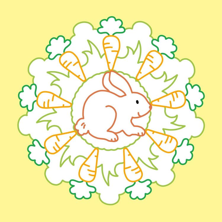 Produktbild: Mein erstes Mandala-Malbuch Fr&uuml;hling