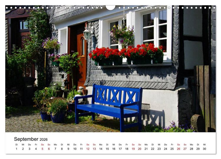 Produktbild: Velbert - Stadt der Schl&ouml;sser und Beschl&auml;ge (Wandkalender 2026 DIN A3 quer), CALVENDO Monatskalender
