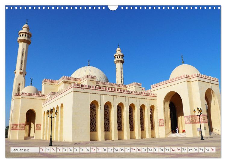 Produktbild: Orient - Manama, Abu Dhabi, Dubai, Maskat (Wandkalender 2026 DIN A3 quer), CALVENDO Monatskalender