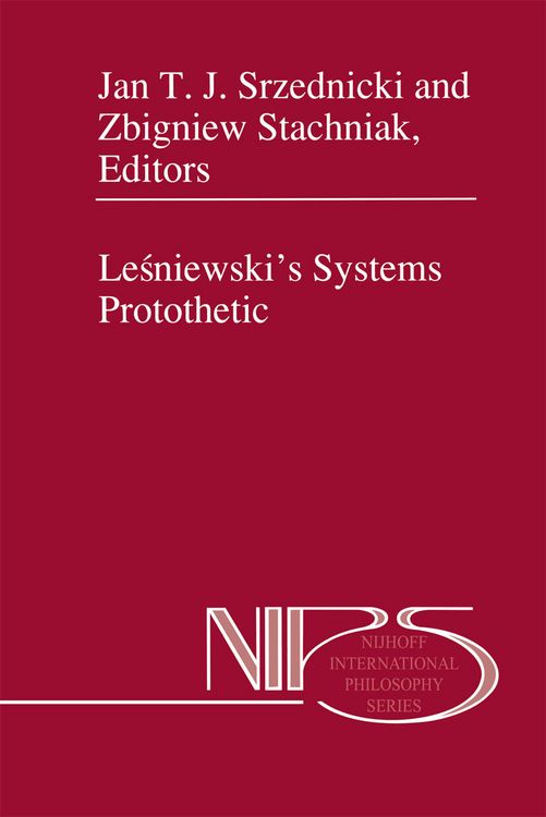 Produktbild: Leśniewski&rsquo;s Systems Protothetic