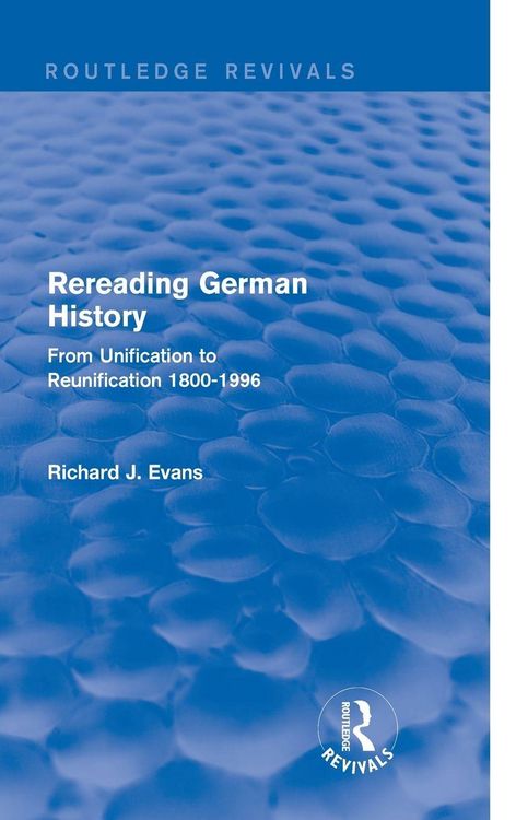 Produktbild: Rereading German History (Routledge Revivals)