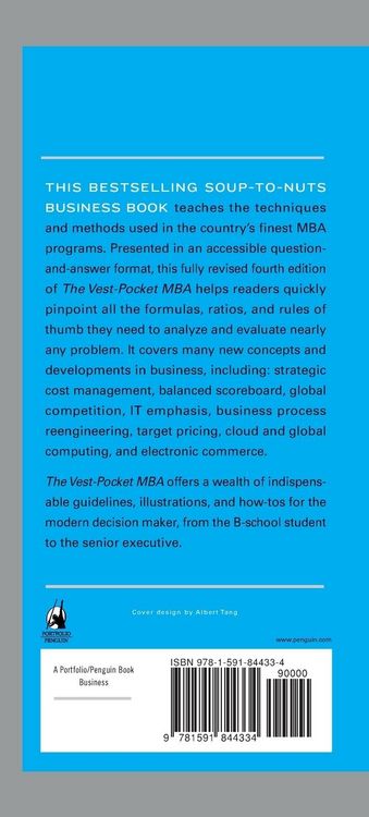 Produktbild: The Vest-Pocket MBA