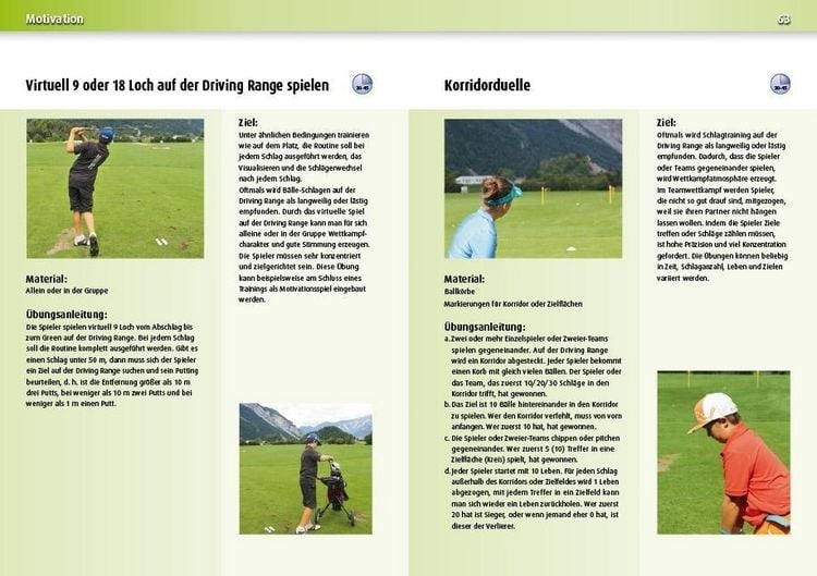 Produktbild: Psychologisch orientiertes Golftraining
