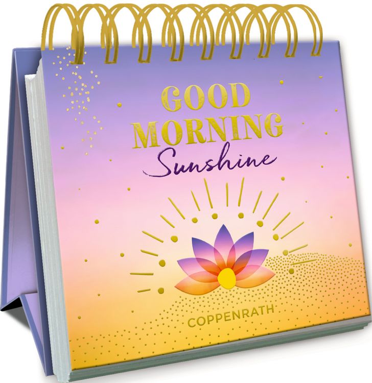 Produktbild: Kl.Spiralaufstellb.: Good Morning Sunshine - Magical Morning